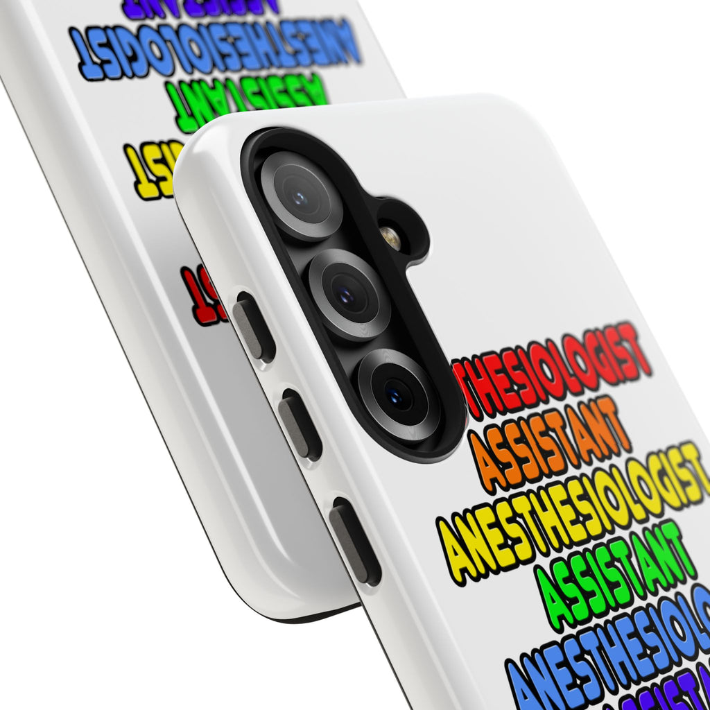 Rainbow Anesthesiologist Assistant - Tough Phone Cases
