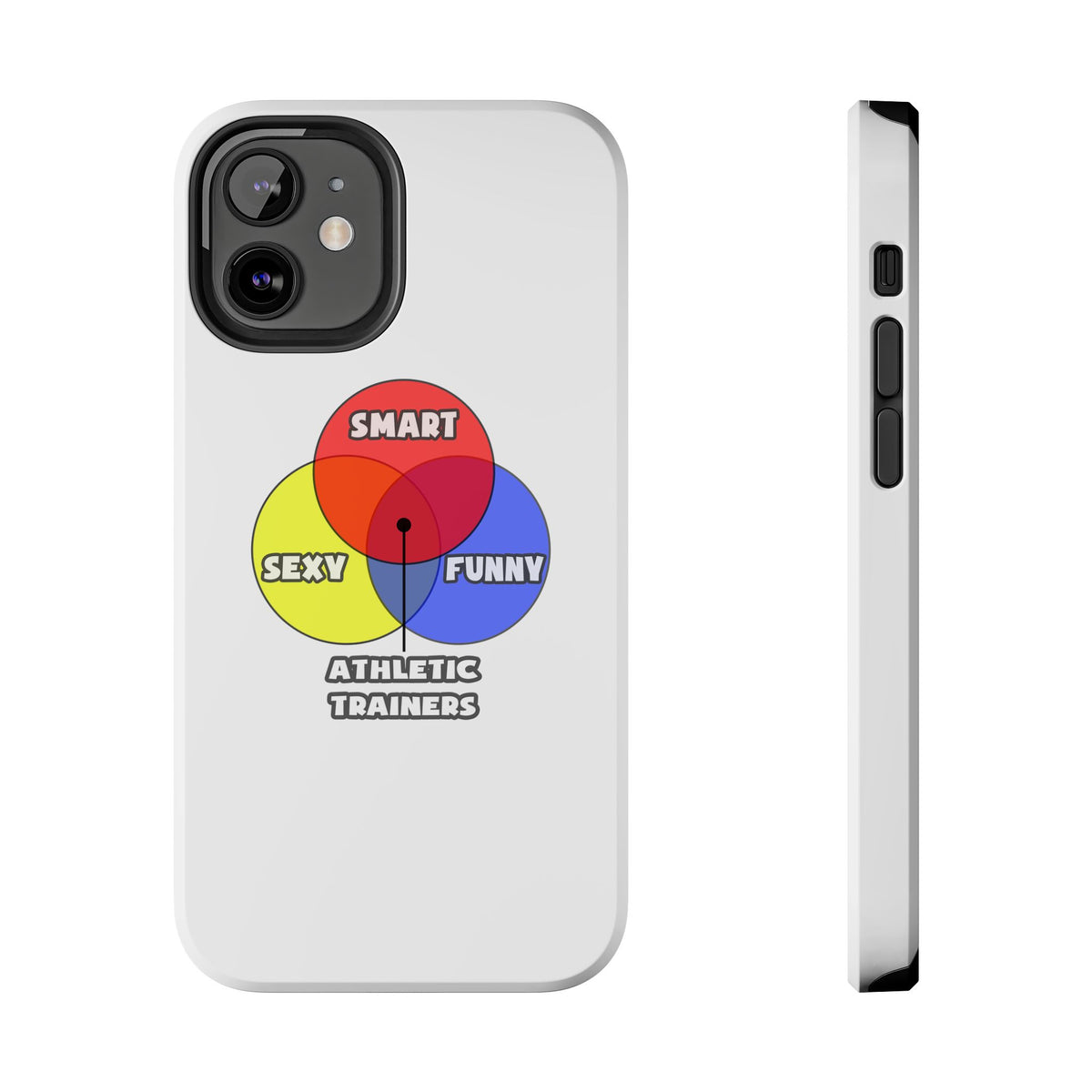 Venn Diagram .. Athletic Trainers - Tough Phone Cases