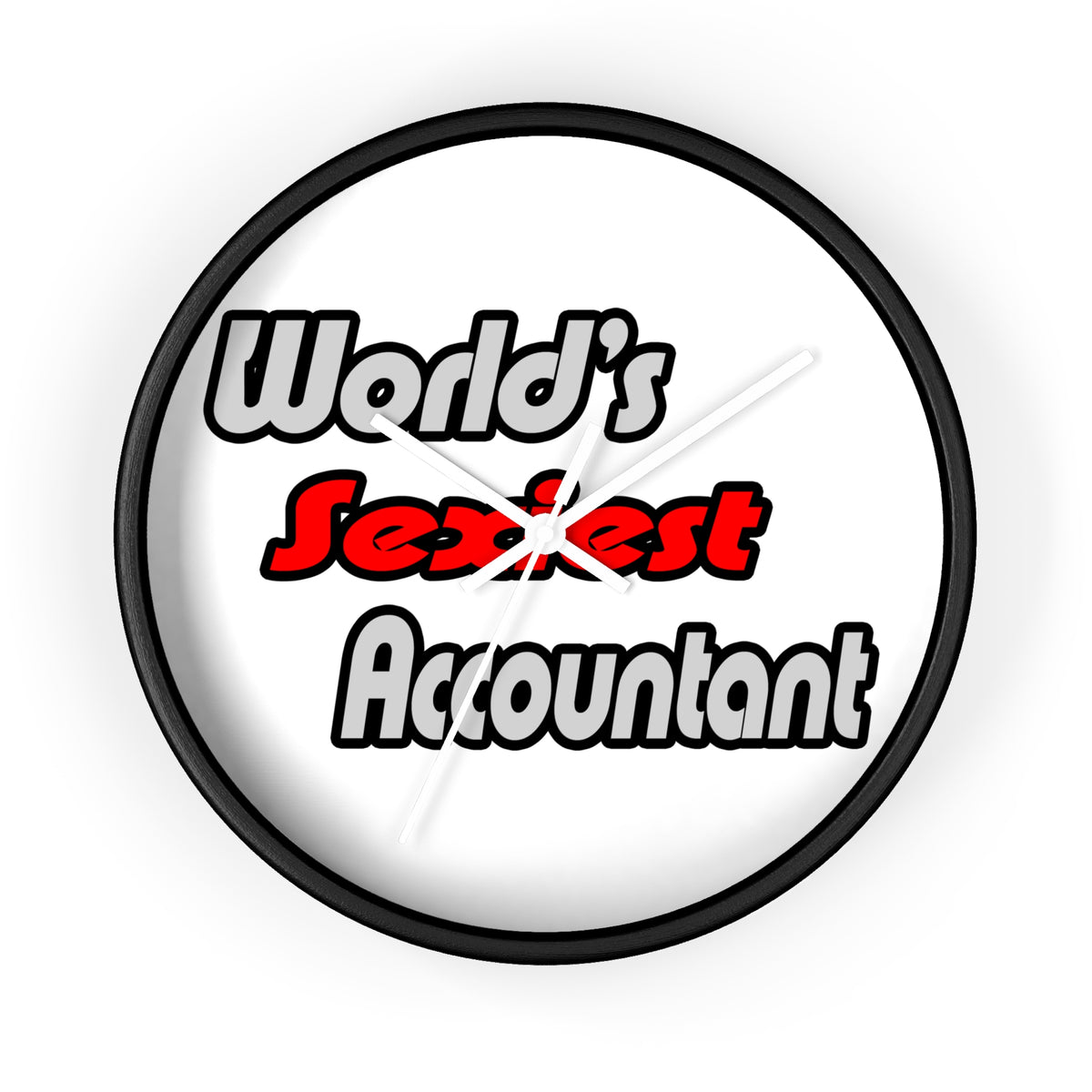 World's Sexiest Accountant - Wall Clock