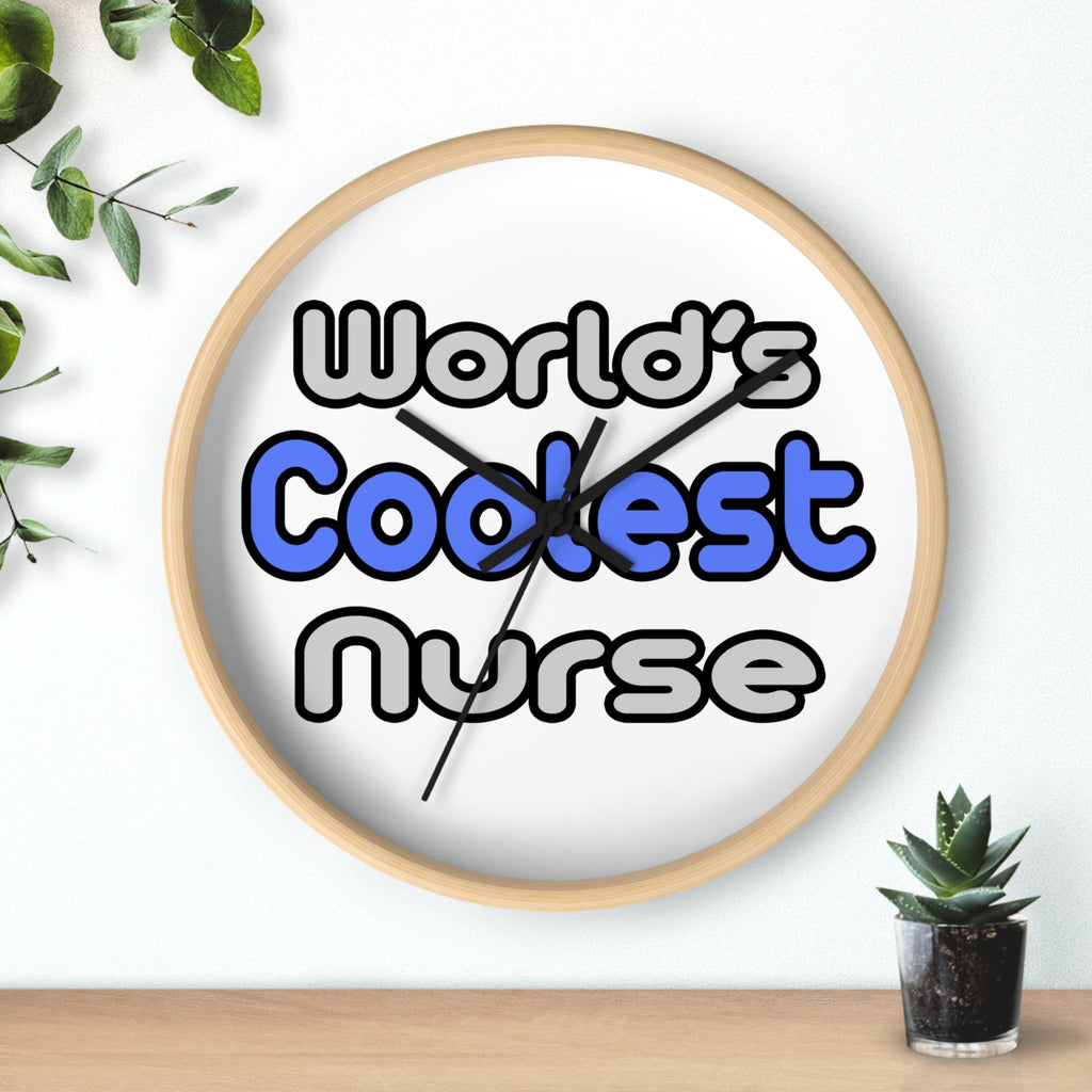 World's Coolest Nurse - Wall Clock
