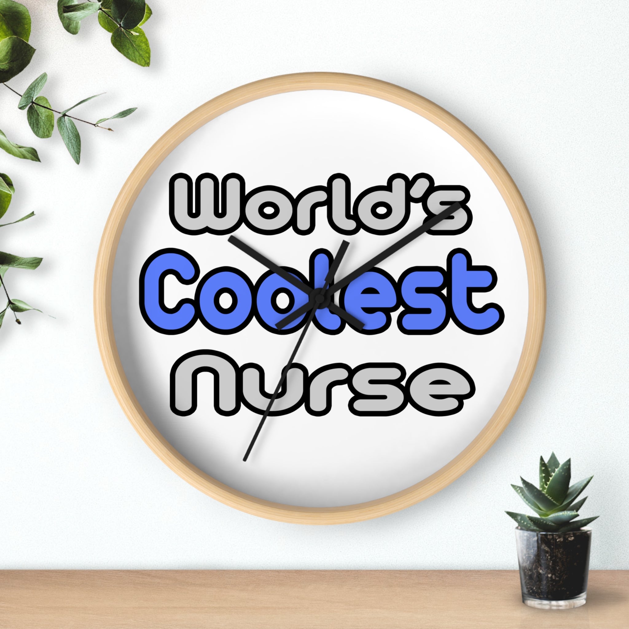 World's Coolest Nurse - Wall Clock