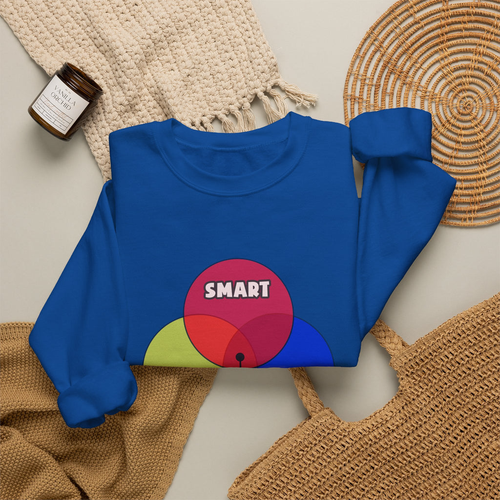Venn Diagram .. Astronomers - Unisex Heavy Blend™ Crewneck Sweatshirt