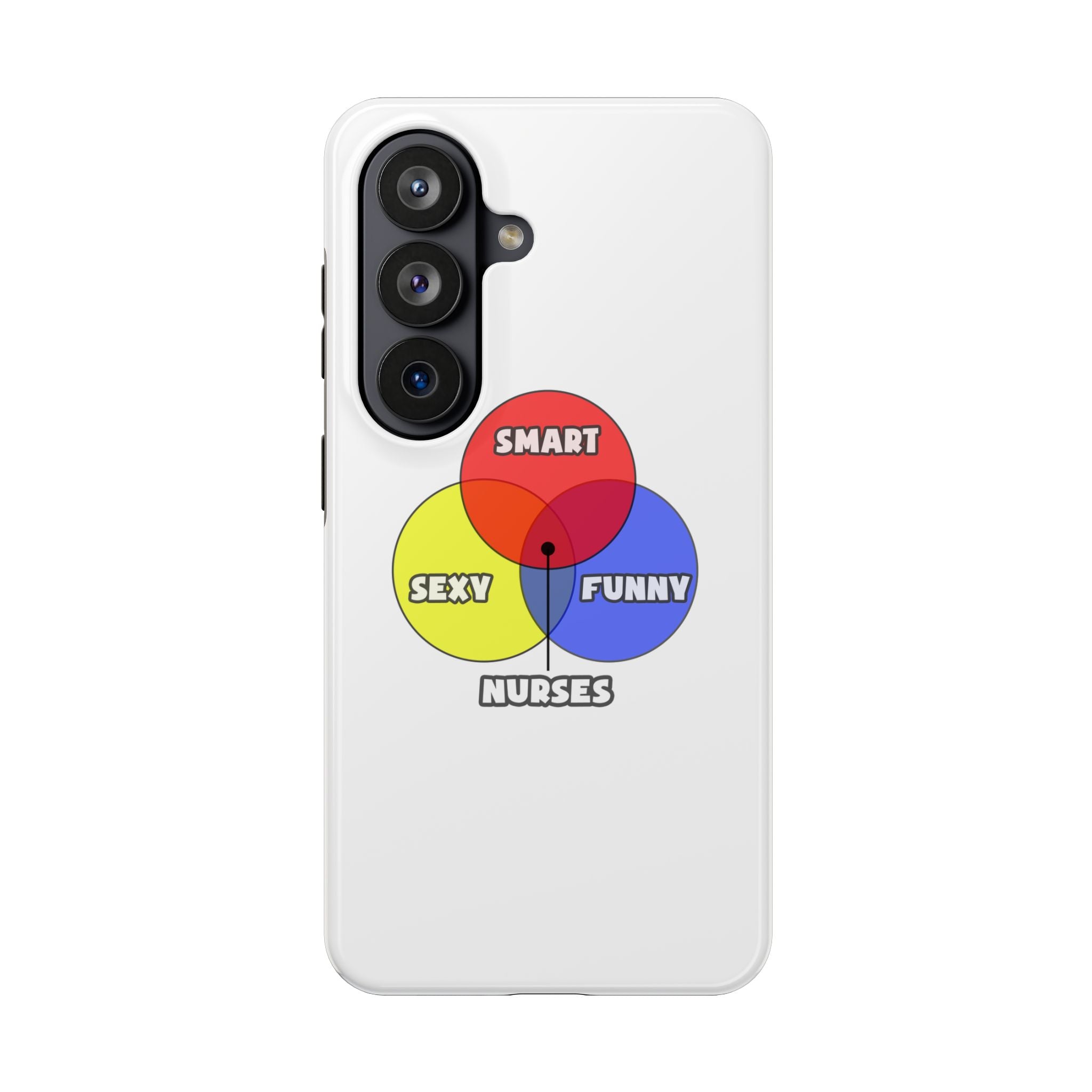 Venn Diagram .. Nurses - Tough Phone Cases