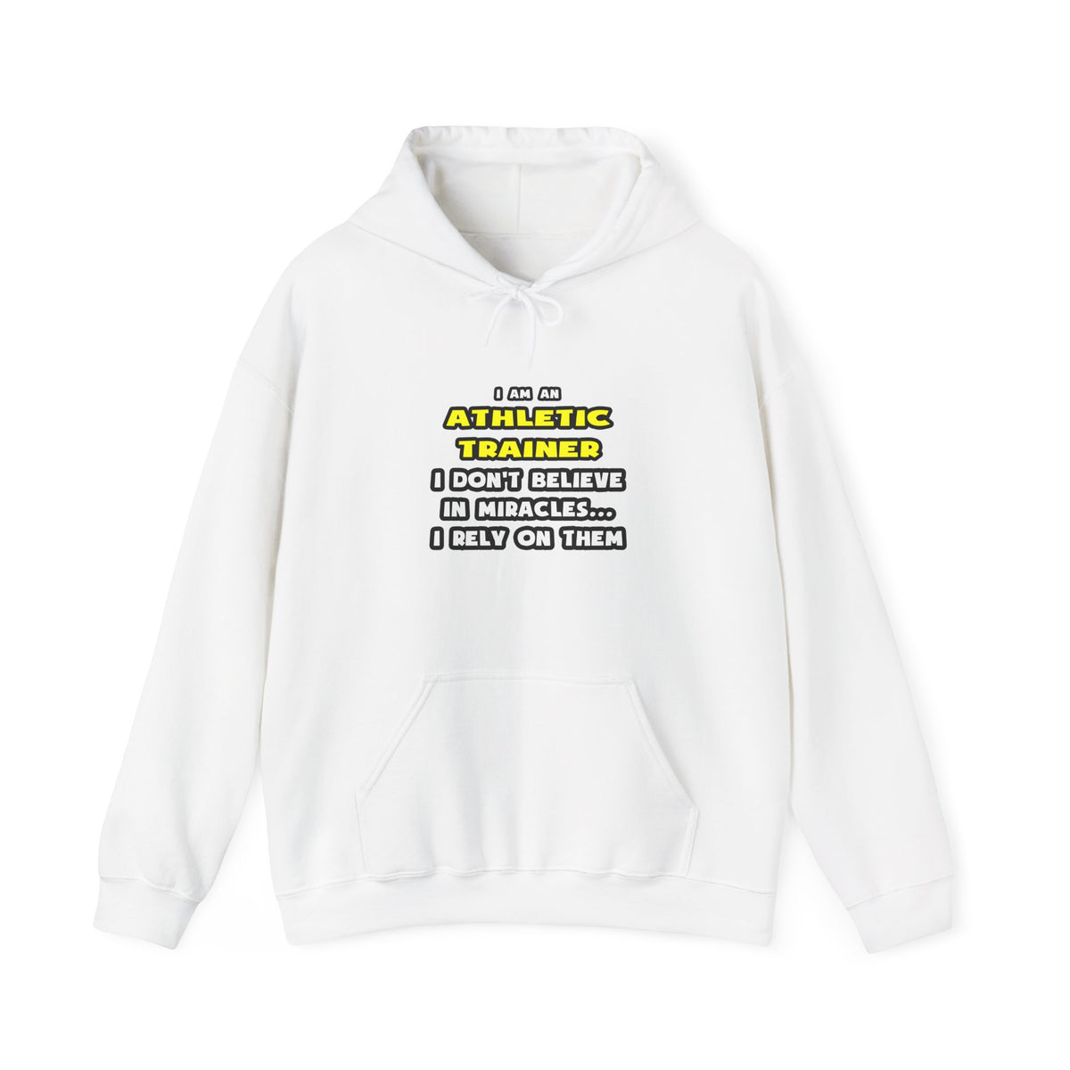 Miracles and Athletic Trainers ... Funny - Unisex Heavy Blend™ Hooded Sweatshirt
