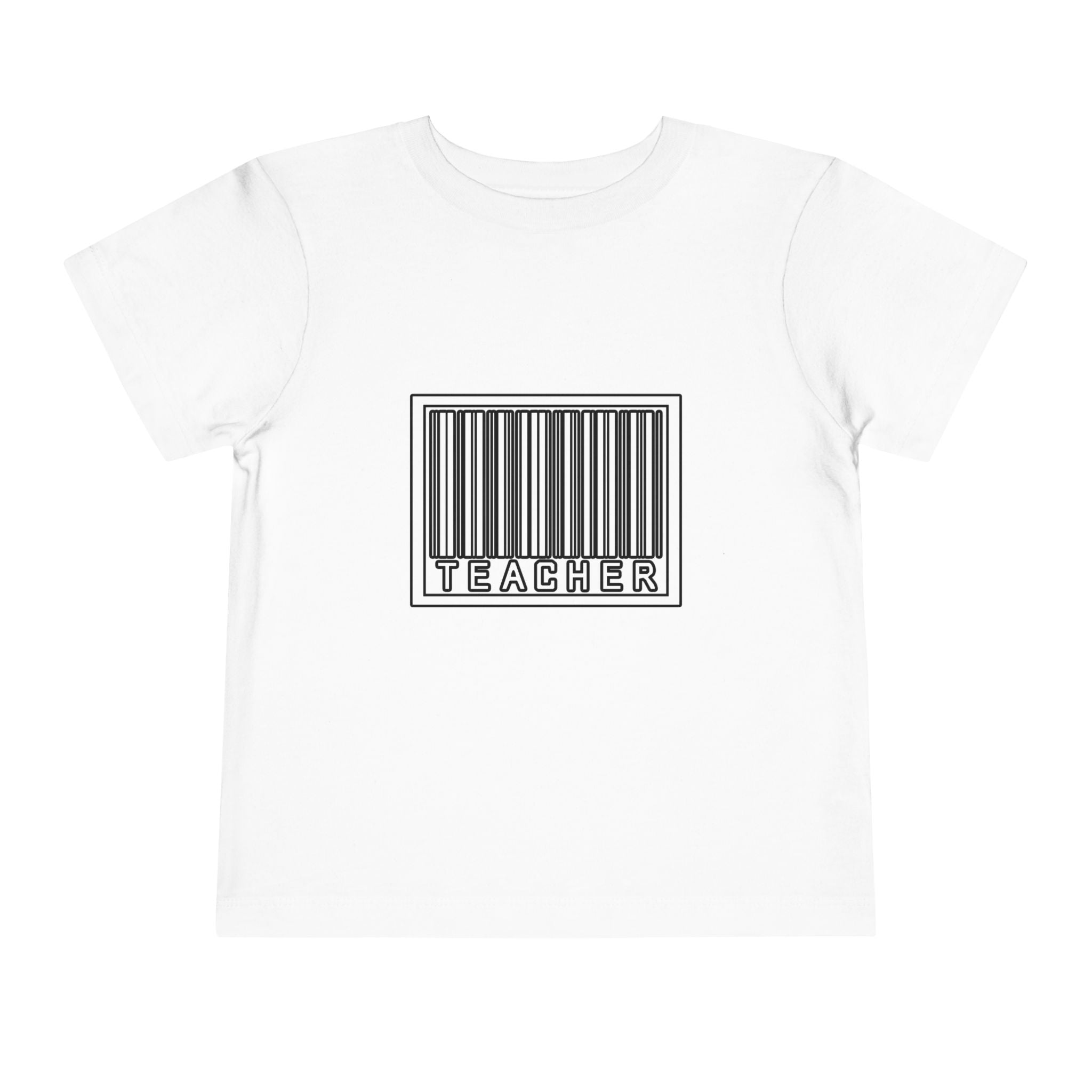 Barcode Teacher - Toddler Short Sleeve Tee