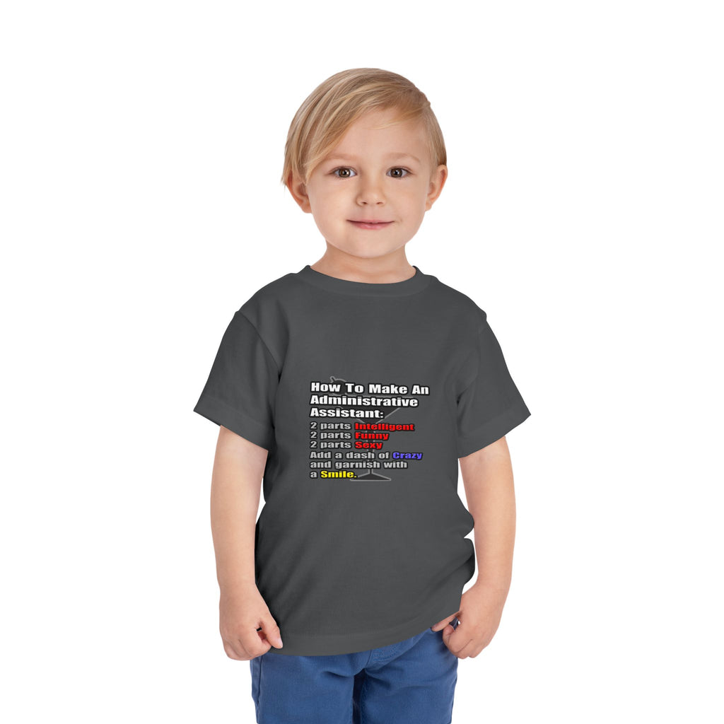 How To Make an Administrative Assistant - Toddler Short Sleeve Tee
