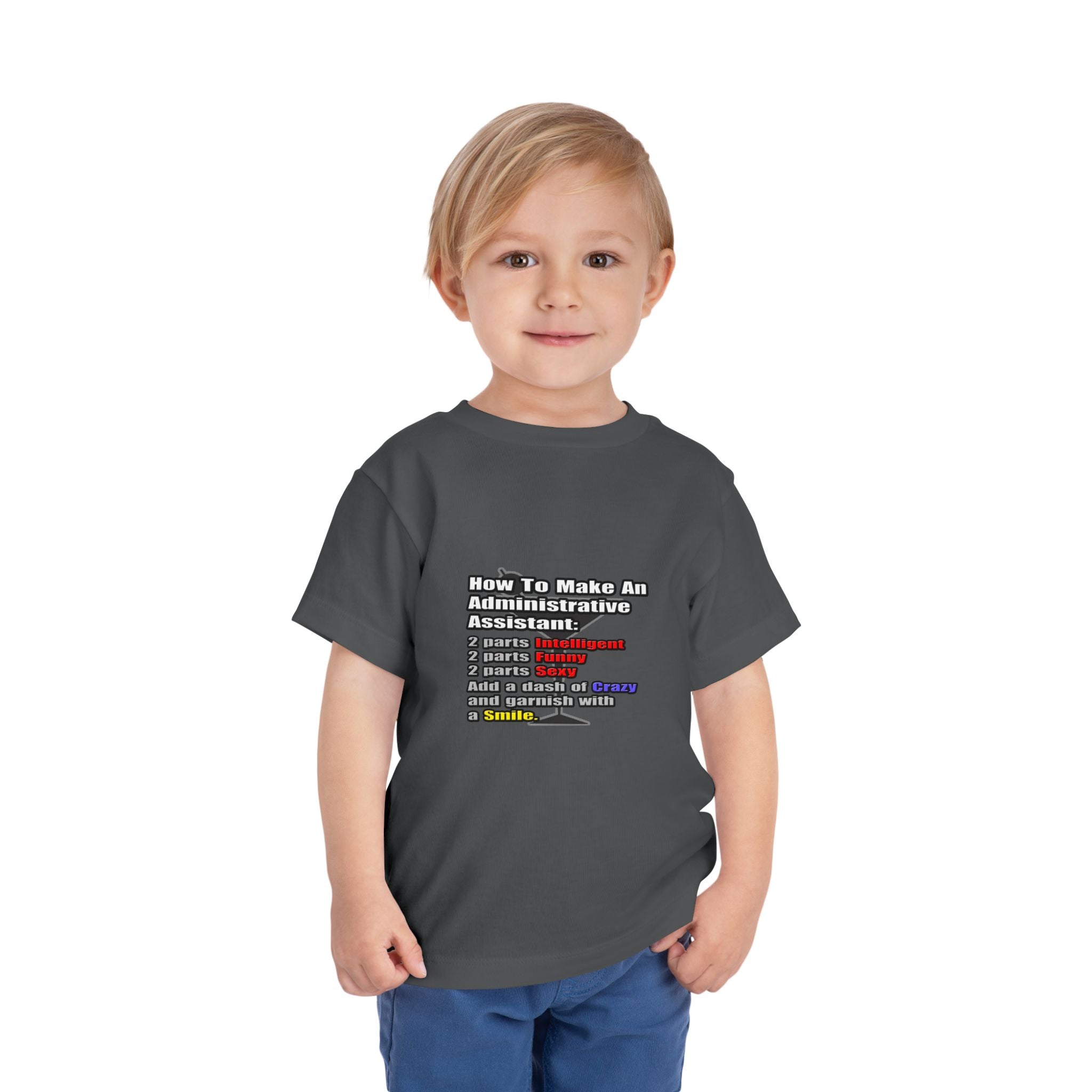 How To Make an Administrative Assistant - Toddler Short Sleeve Tee