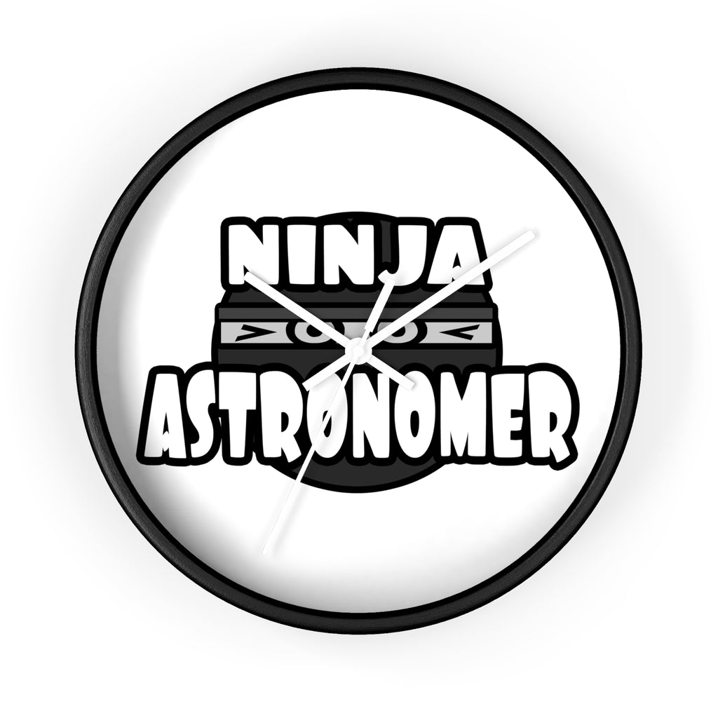 Ninja Astronomer - Wall Clock