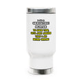 Funny Geriatric Nurse T Shirts and Gifts - Stainless Steel Travel Mug with Handle, 14oz