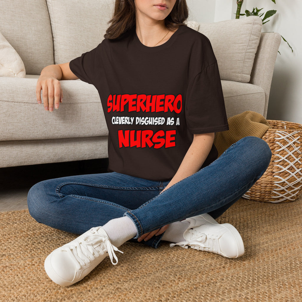 Superhero...Nurse - Unisex Softstyle T-Shirt
