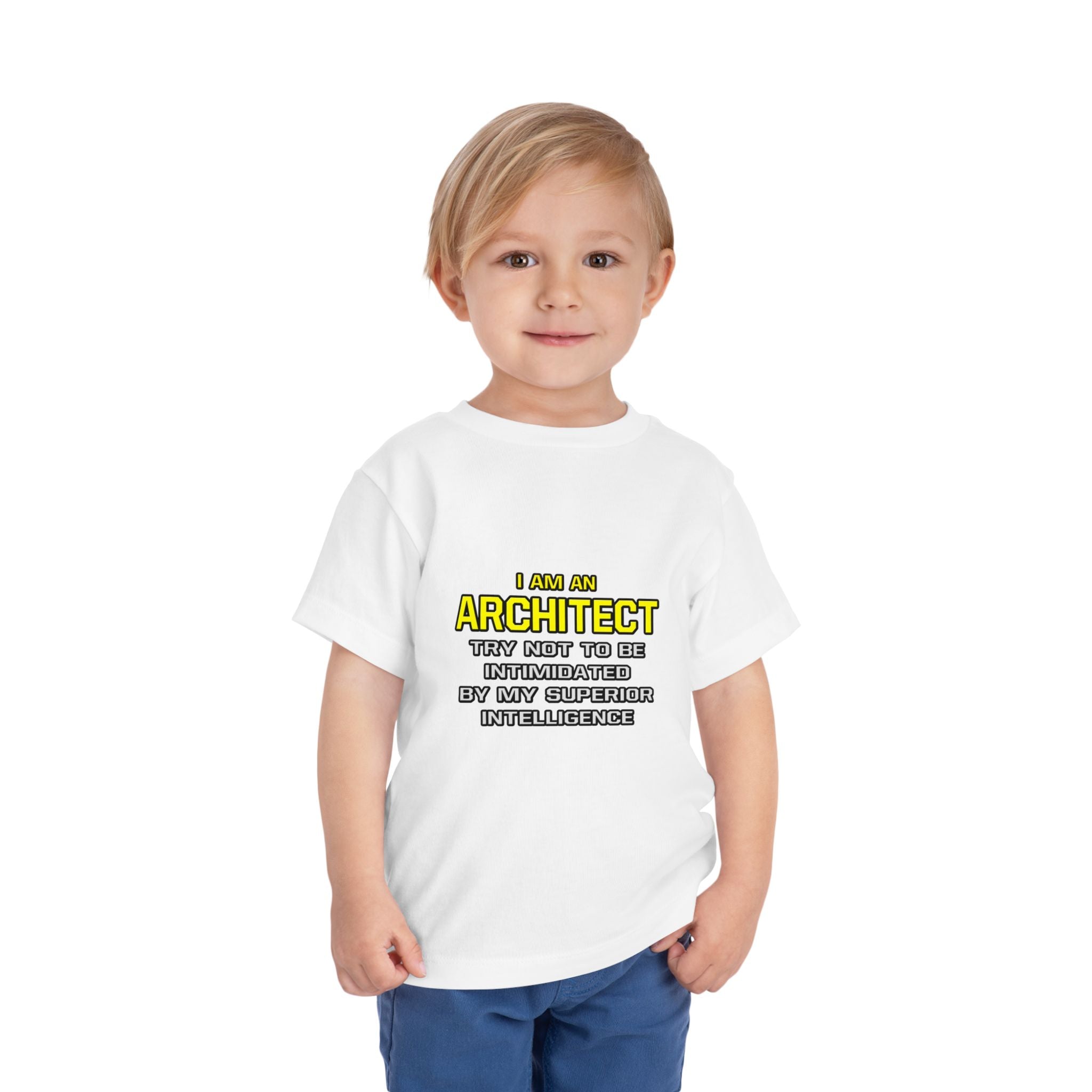 Architect...Superior Intelligence - Toddler Short Sleeve Tee