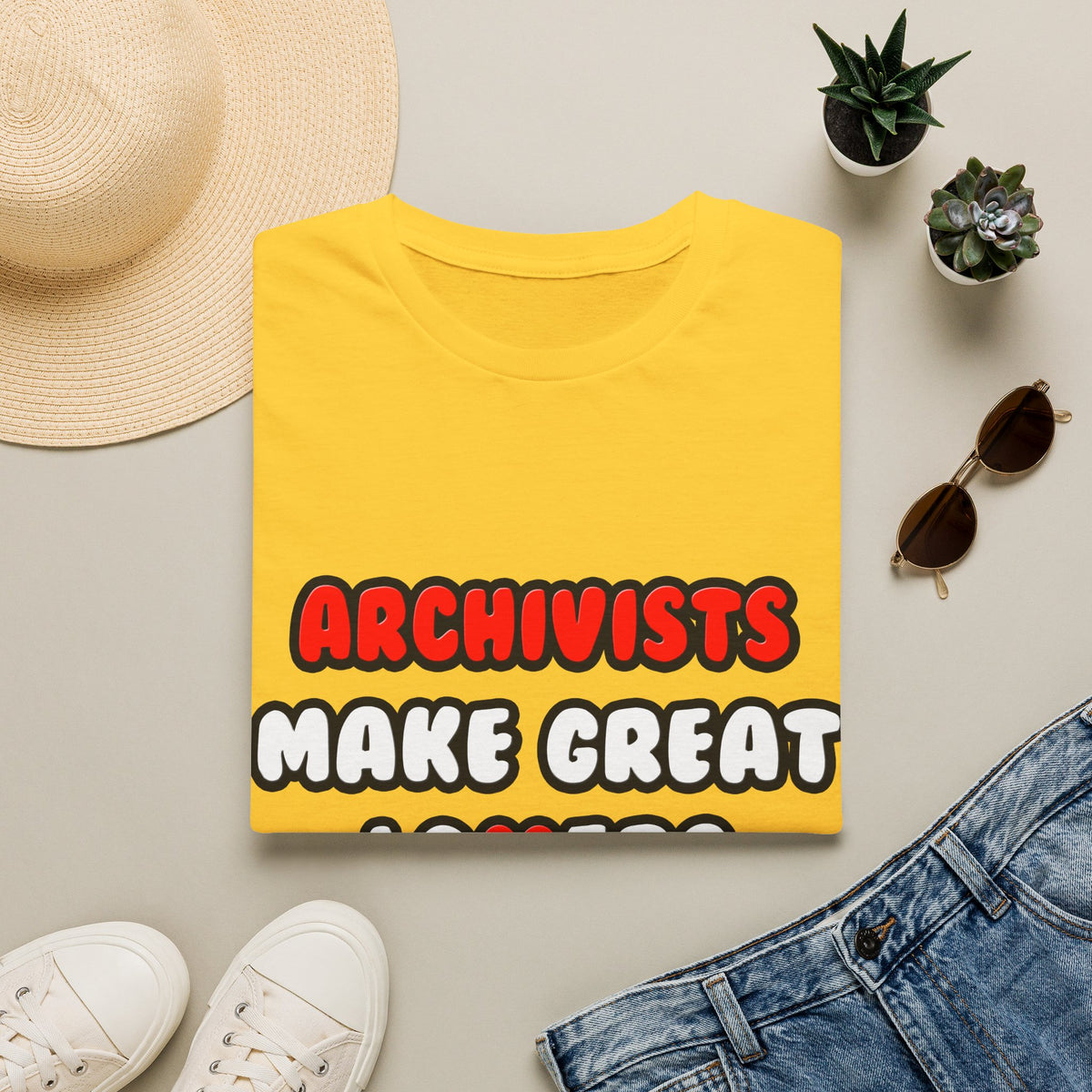 Archivists Make Great Lovers - Unisex Softstyle T-Shirt