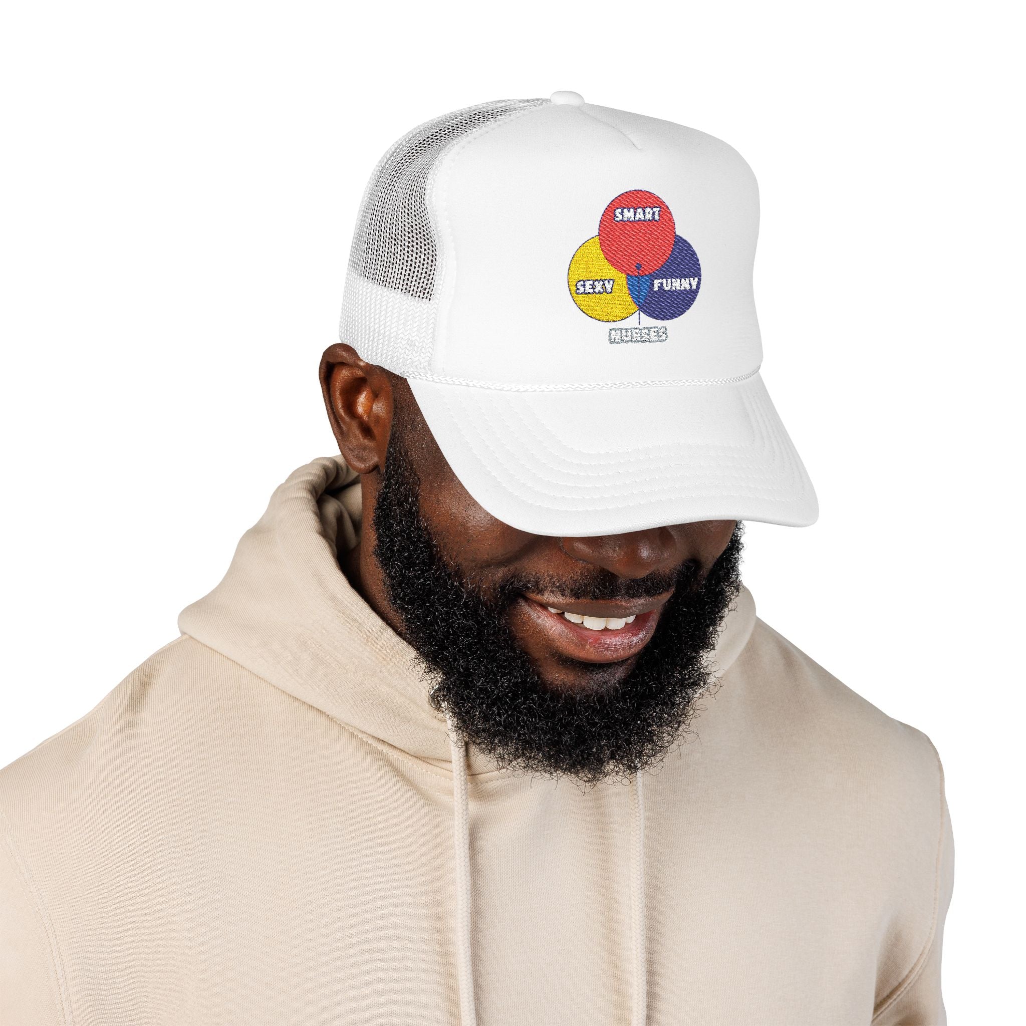 Venn Diagram .. Nurses - Foam Trucker Hat