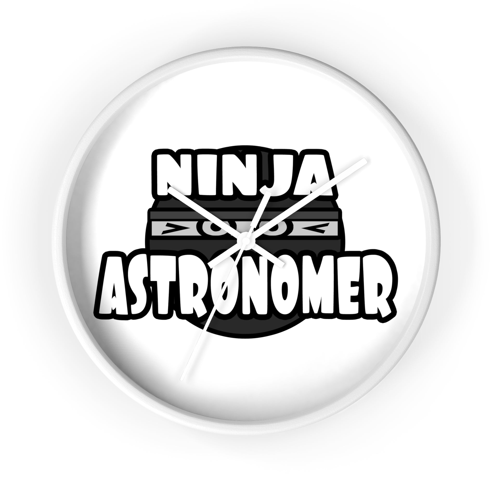 Ninja Astronomer - Wall Clock