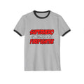 Superhero...Firefighter - Unisex Cotton Ringer T-Shirt