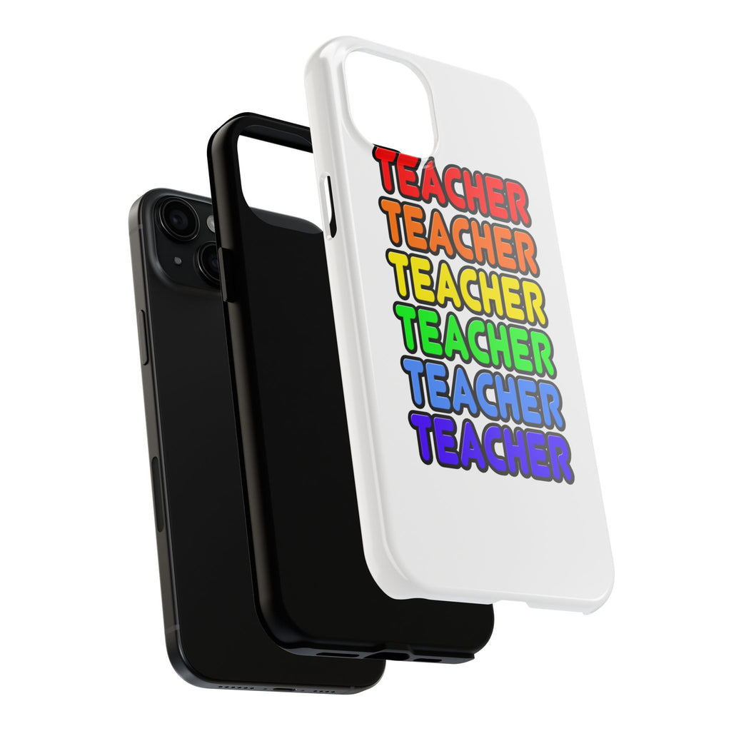 Rainbow Teacher - Tough Phone Cases