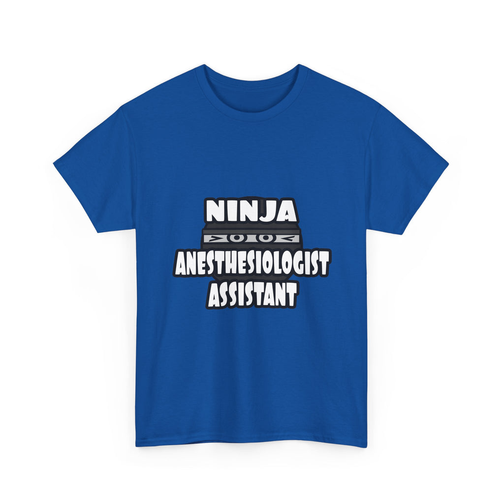 Ninja Anesthesiologist Assistant - Unisex Heavy Cotton Tee