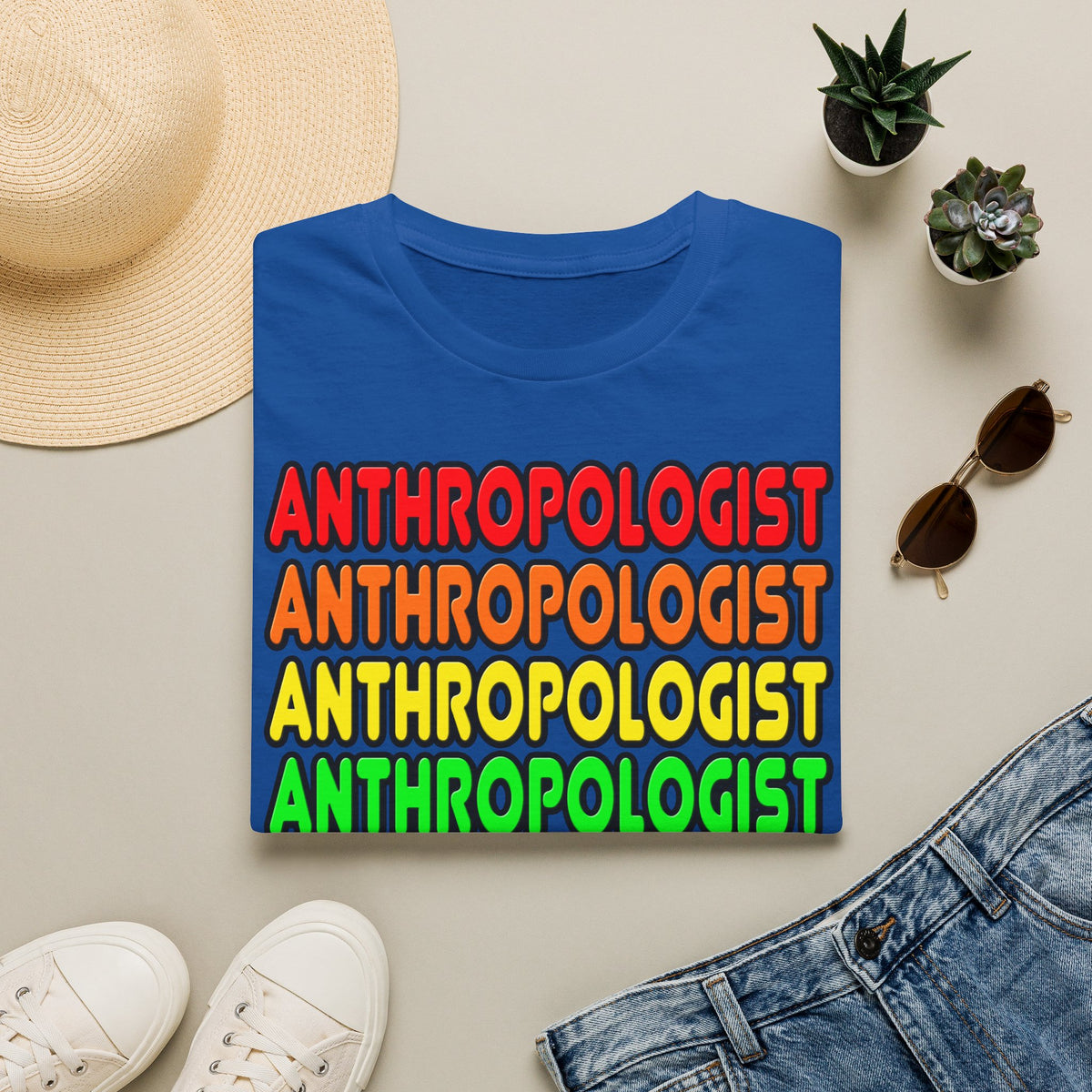 Rainbow Anthropologist - Unisex Softstyle T-Shirt