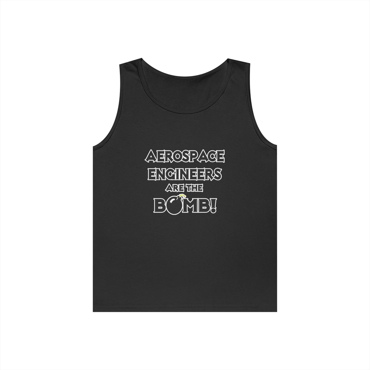 Aerospace Engineers Are The Bomb! - Unisex Heavy Cotton Tank Top