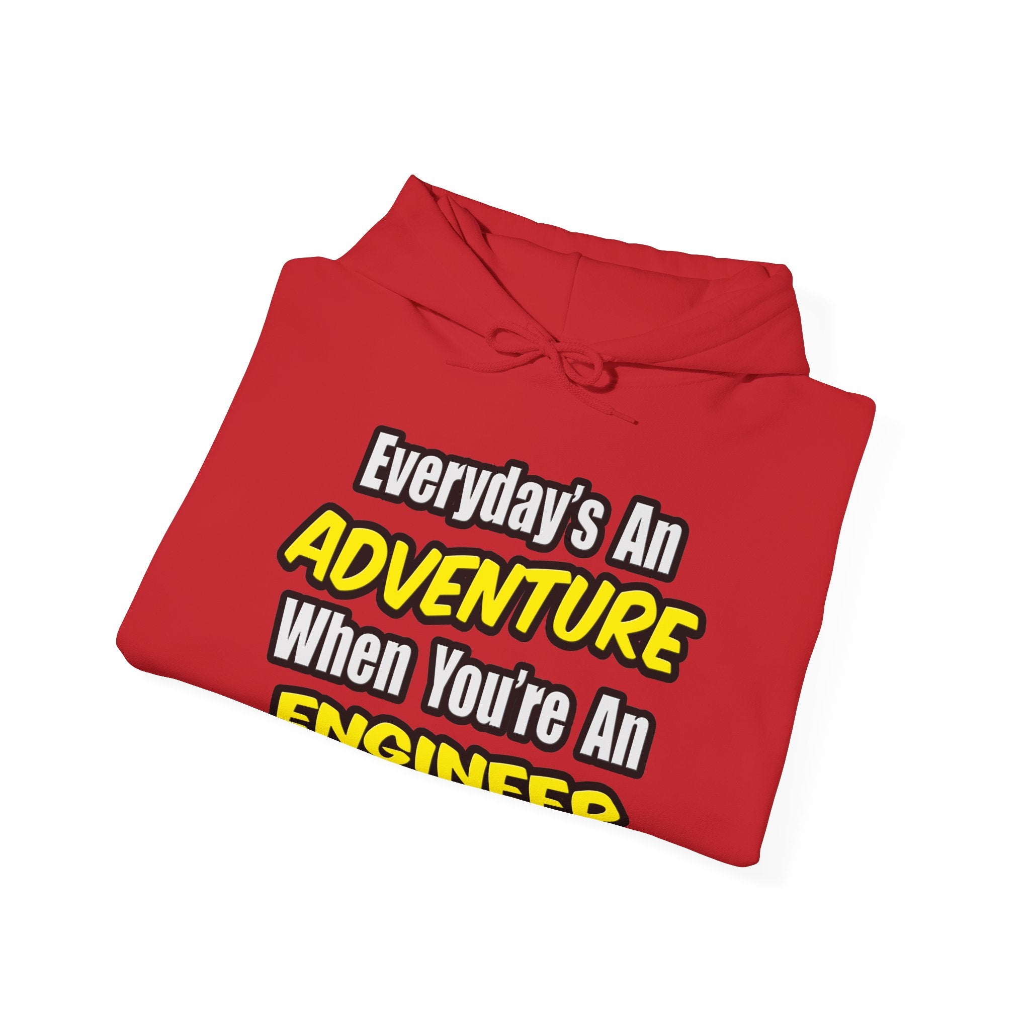 Everyday's An Adventure...Engineer - Unisex Heavy Blend™ Hooded Sweatshirt