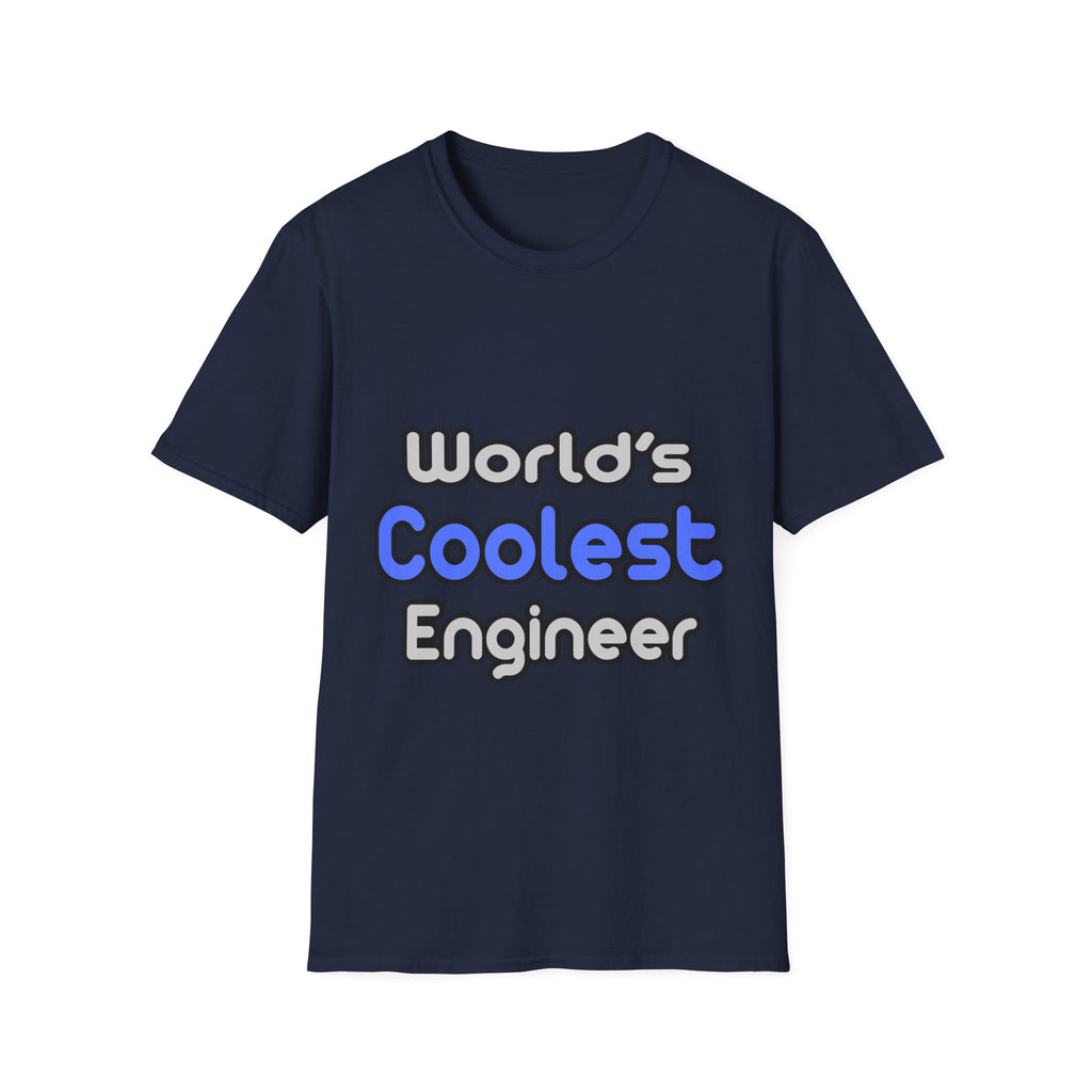 World's Coolest Engineer - Unisex Softstyle T-Shirt