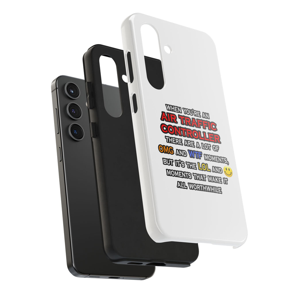 Funny Air Traffic Controller ... OMG WTF LOL - Tough Phone Cases