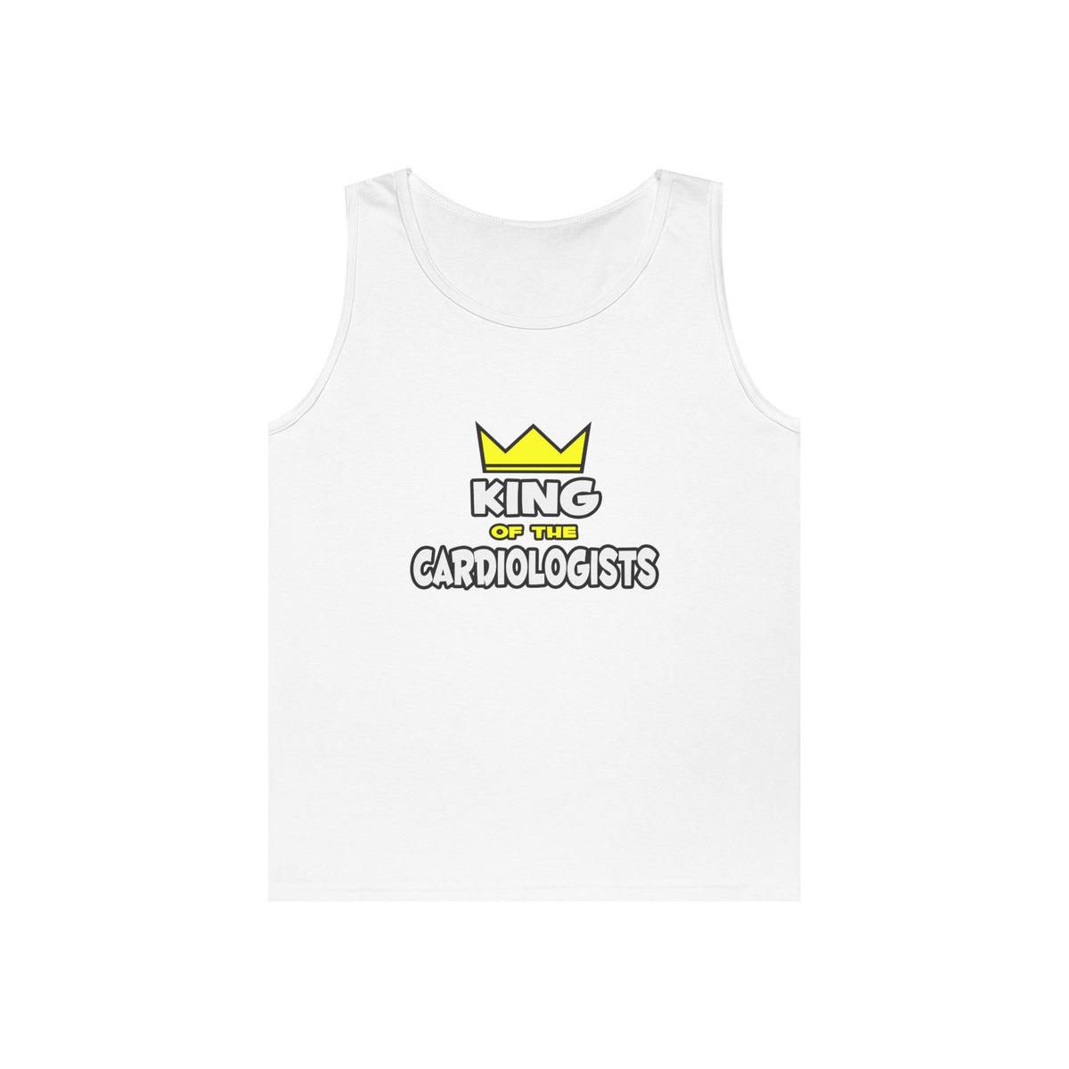 King of the Cardiologists - Unisex Heavy Cotton Tank Top