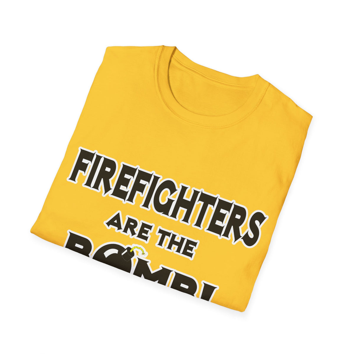 Firefighters Are The Bomb! - Unisex Softstyle T-Shirt