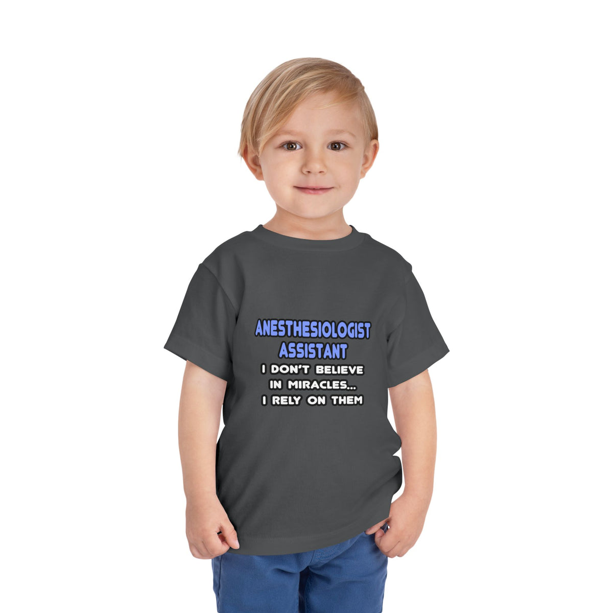 Miracles and Anesthesiologist Assistants - Toddler Short Sleeve Tee