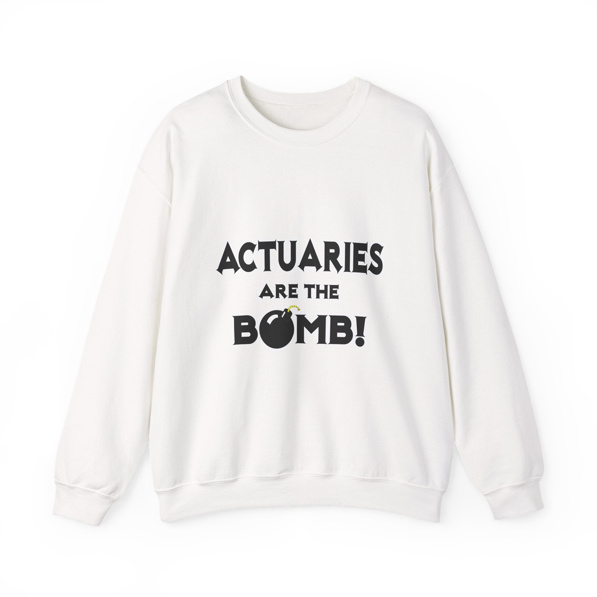 Actuaries Are The Bomb! - Unisex Heavy Blend™ Crewneck Sweatshirt