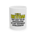 Dietitian...Superior Intelligence - Ceramic Mug, (11oz, 15oz)