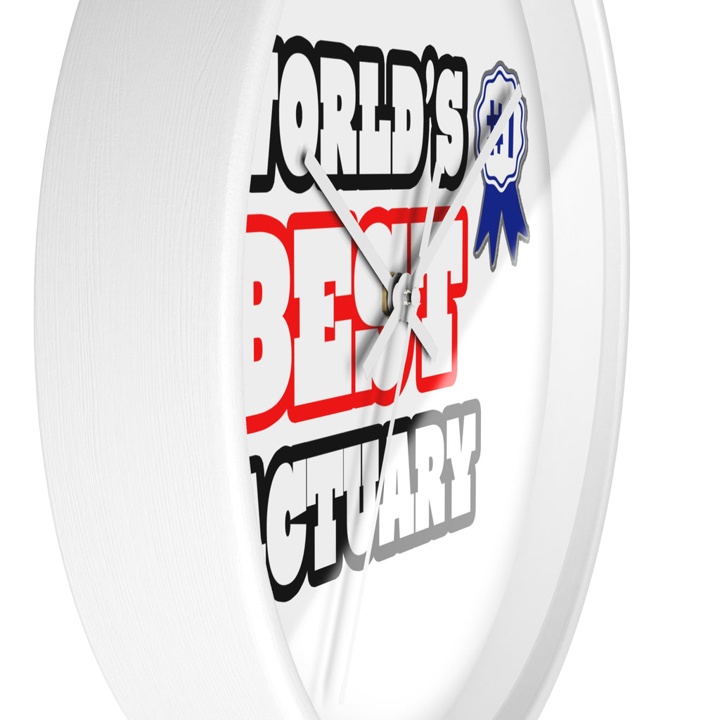World's Best Actuary - Wall Clock