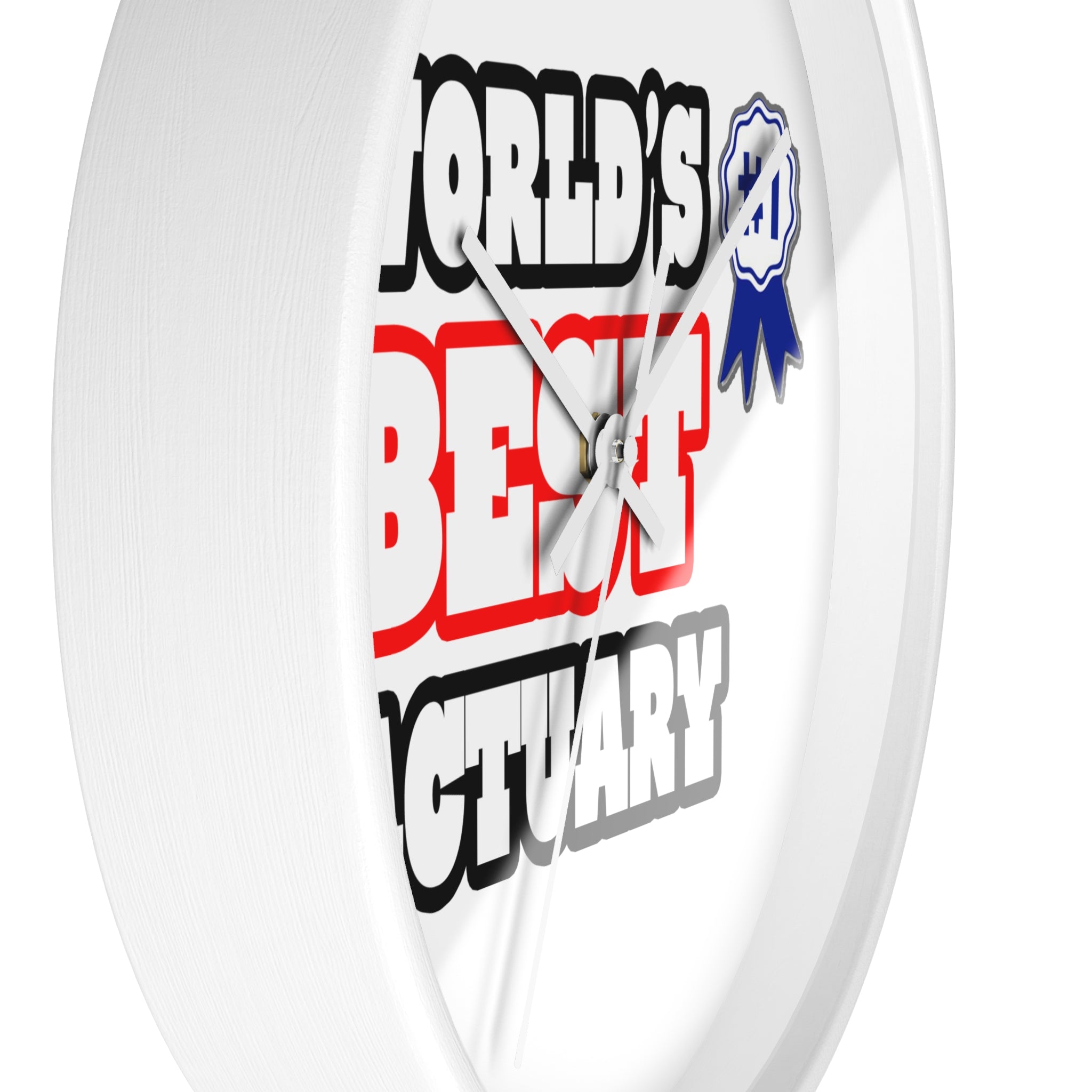 World's Best Actuary - Wall Clock