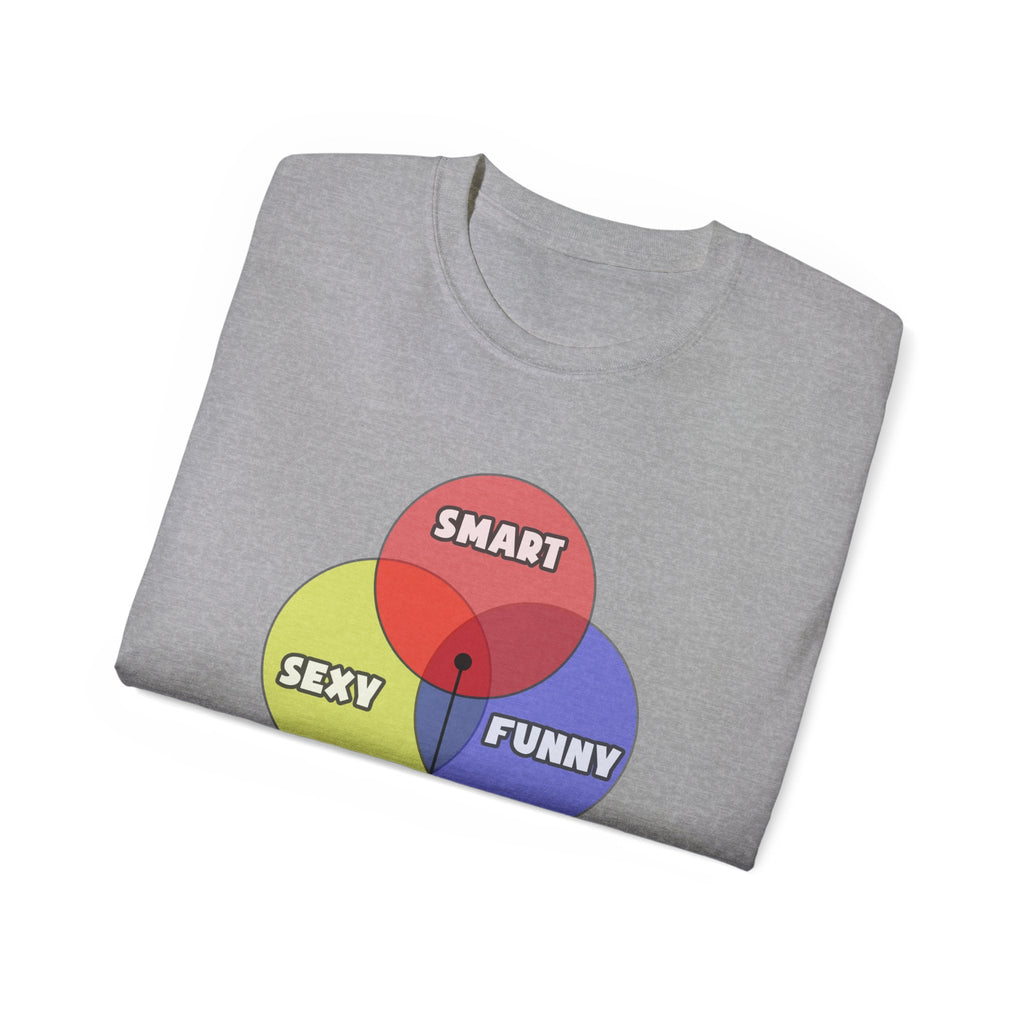 Venn Diagram .. Chemical Engineers - Unisex Ultra Cotton Tee