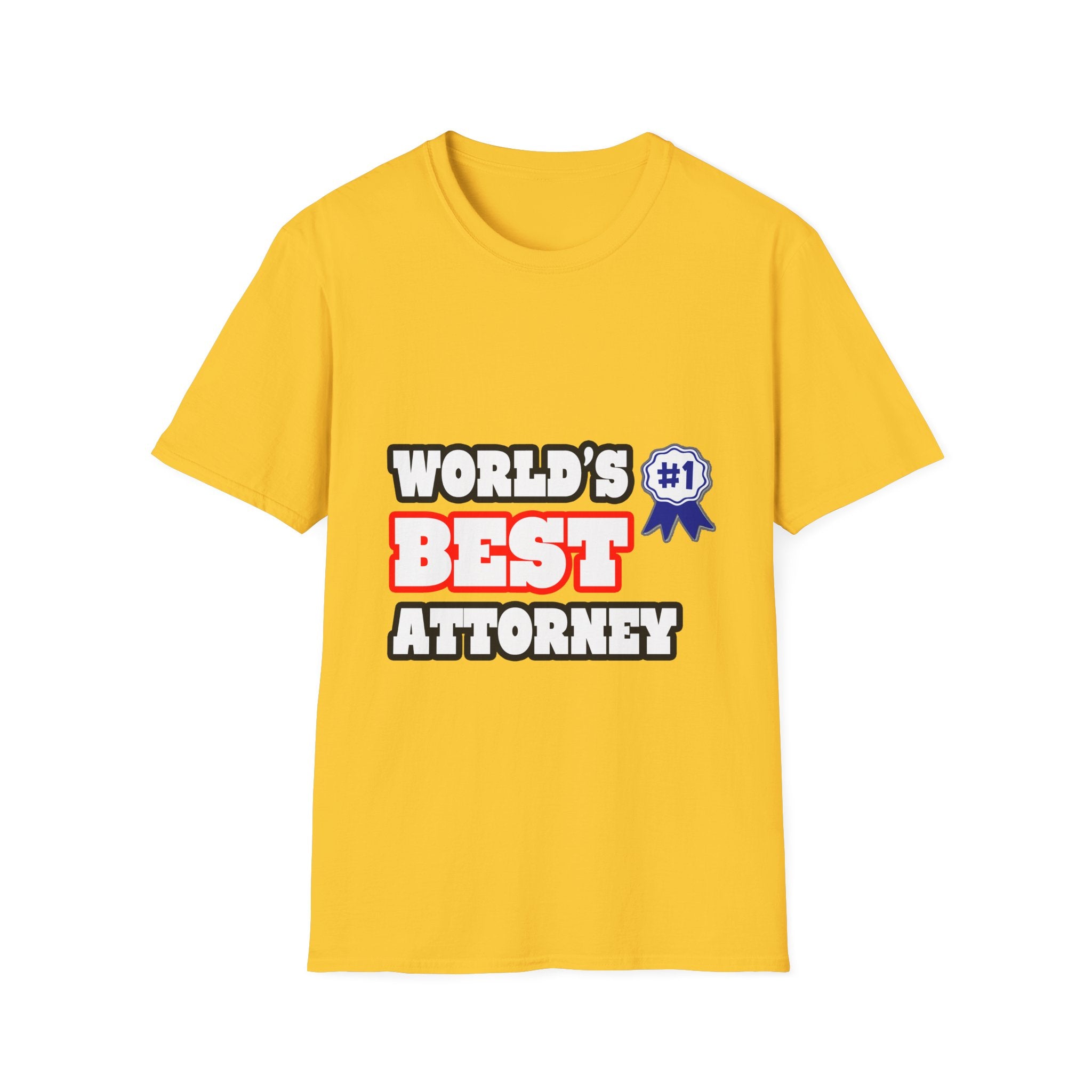 World's Best Attorney - Unisex Softstyle T-Shirt