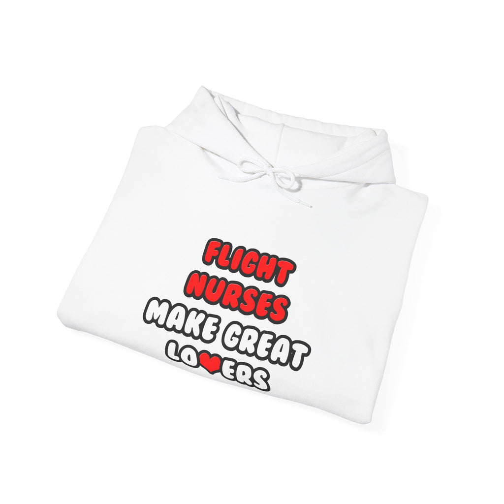 Flight Nurses Make Great Lovers - Unisex Heavy Blend™ Hooded Sweatshirt