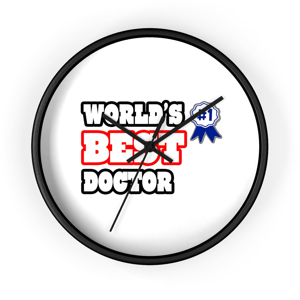 World's Best Doctor - Wall Clock