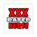 XXX Rated Nurse - Square Stickers