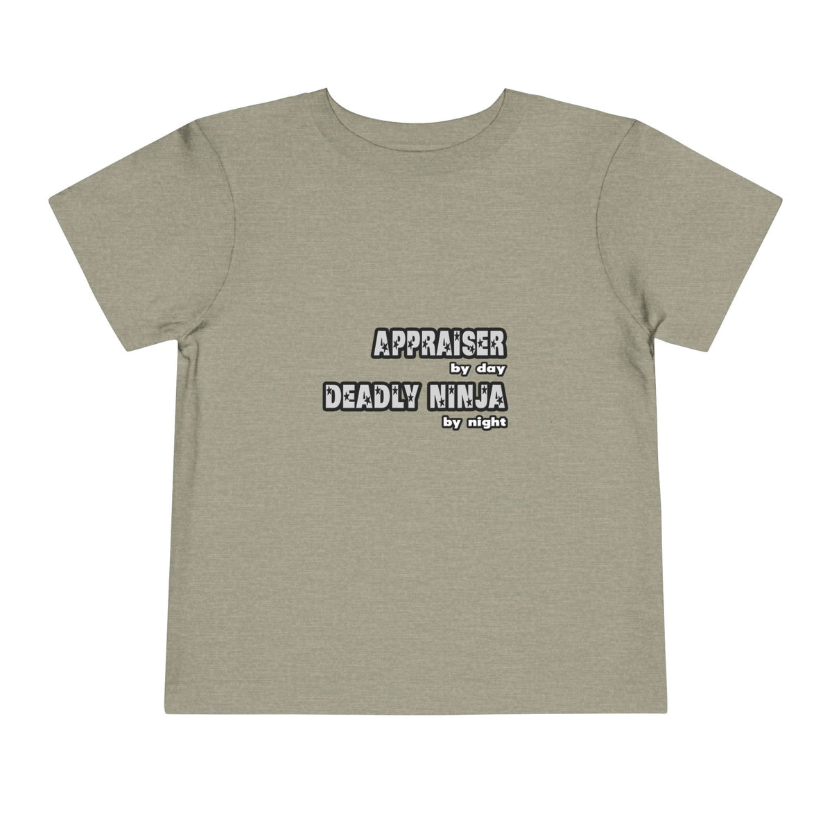 Appraiser By Day...Deadly Ninja By Night - Toddler Short Sleeve Tee