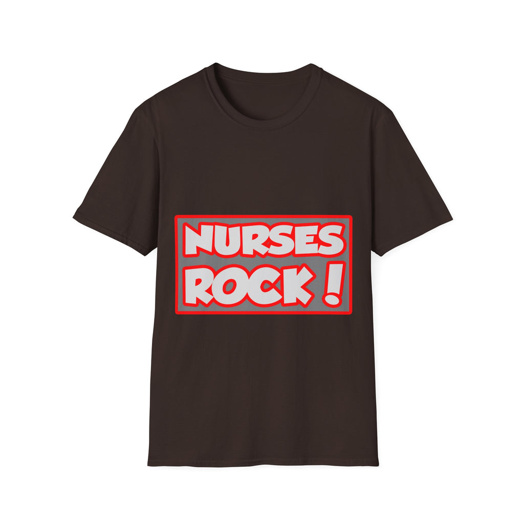 Nurses Rock! - Unisex Softstyle T-Shirt