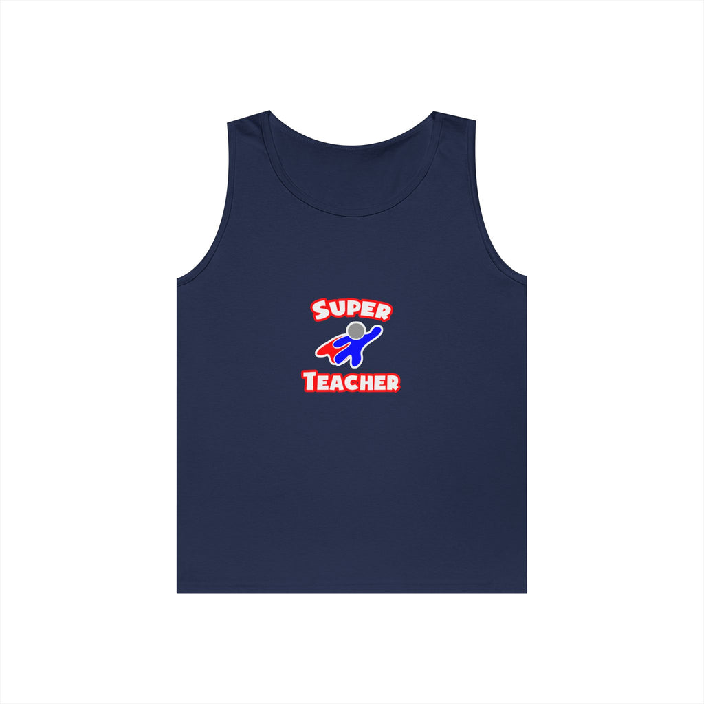 Super Teacher - Unisex Heavy Cotton Tank Top