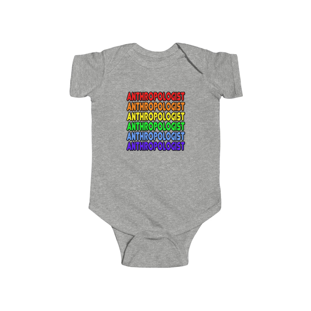 Rainbow Anthropologist - Infant Fine Jersey Bodysuit
