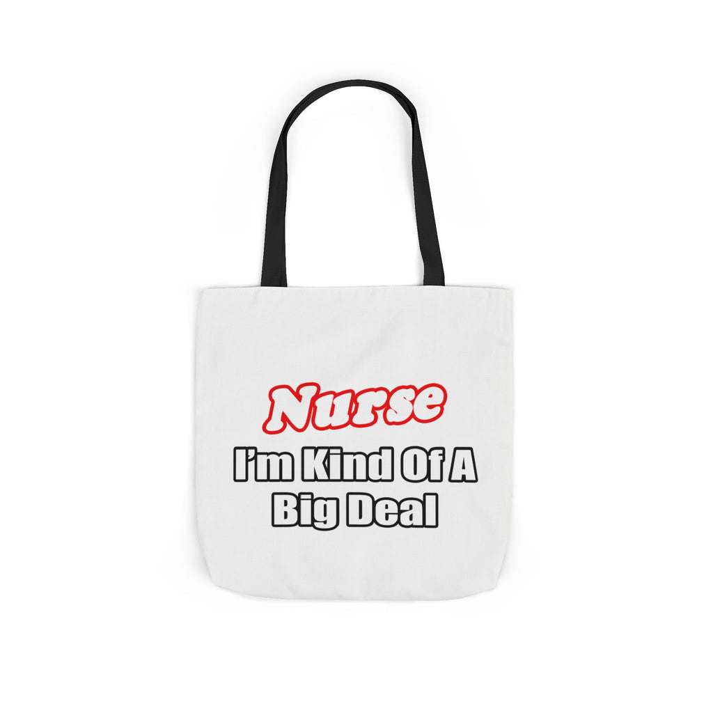Nurse Big Deal - Canvas Tote Bag, 5-Color Straps