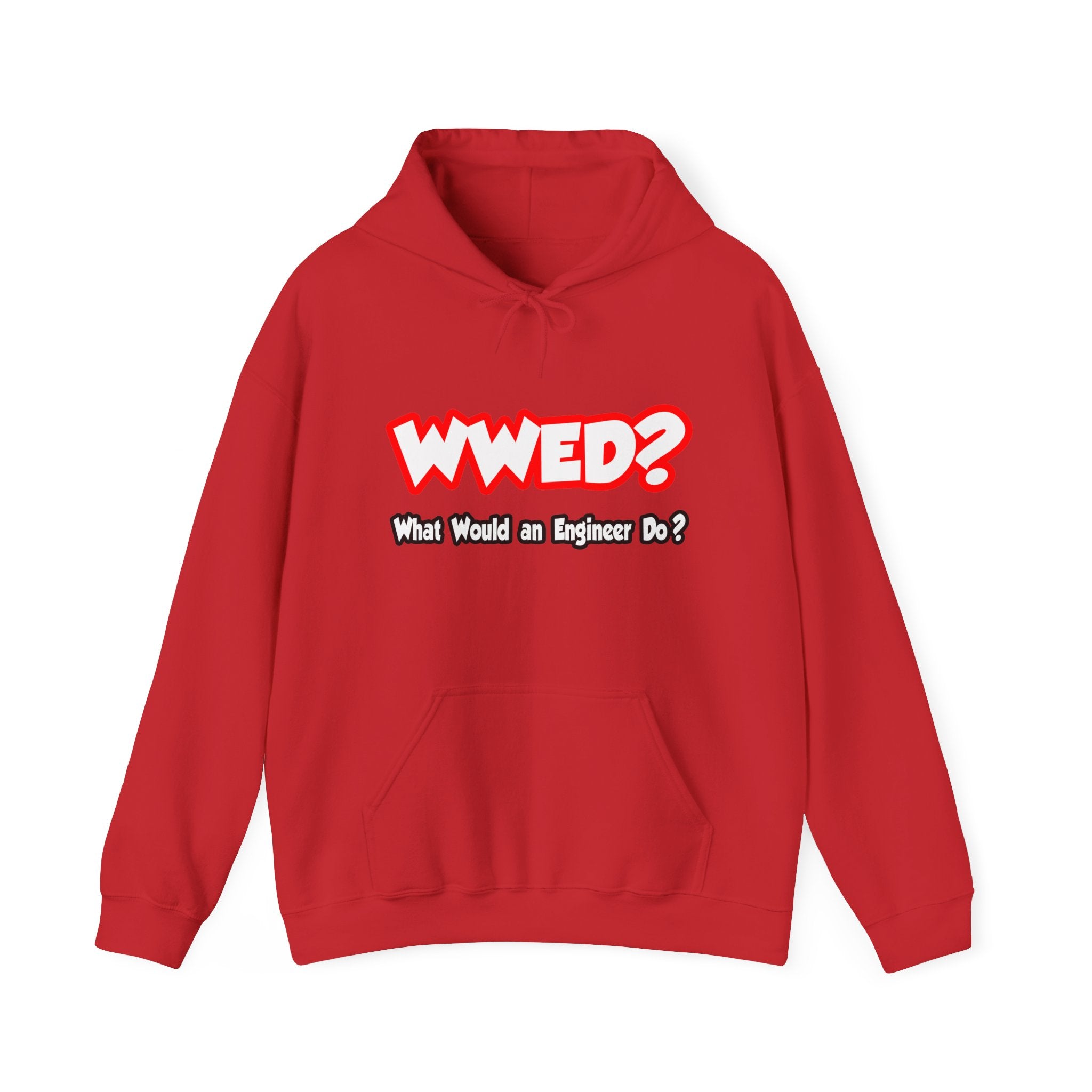 WWED...What Would an Engineer Do - Unisex Heavy Blend™ Hooded Sweatshirt