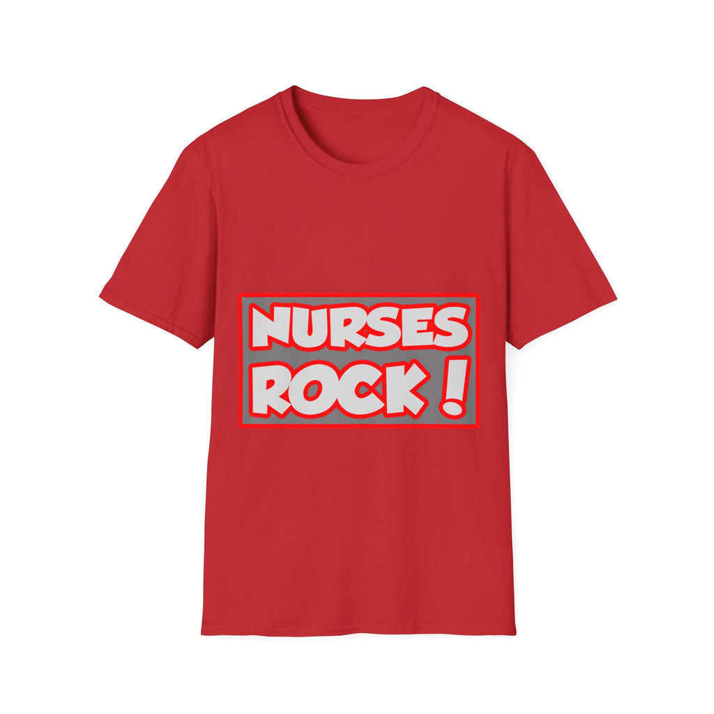 Nurses Rock! - Unisex Softstyle T-Shirt