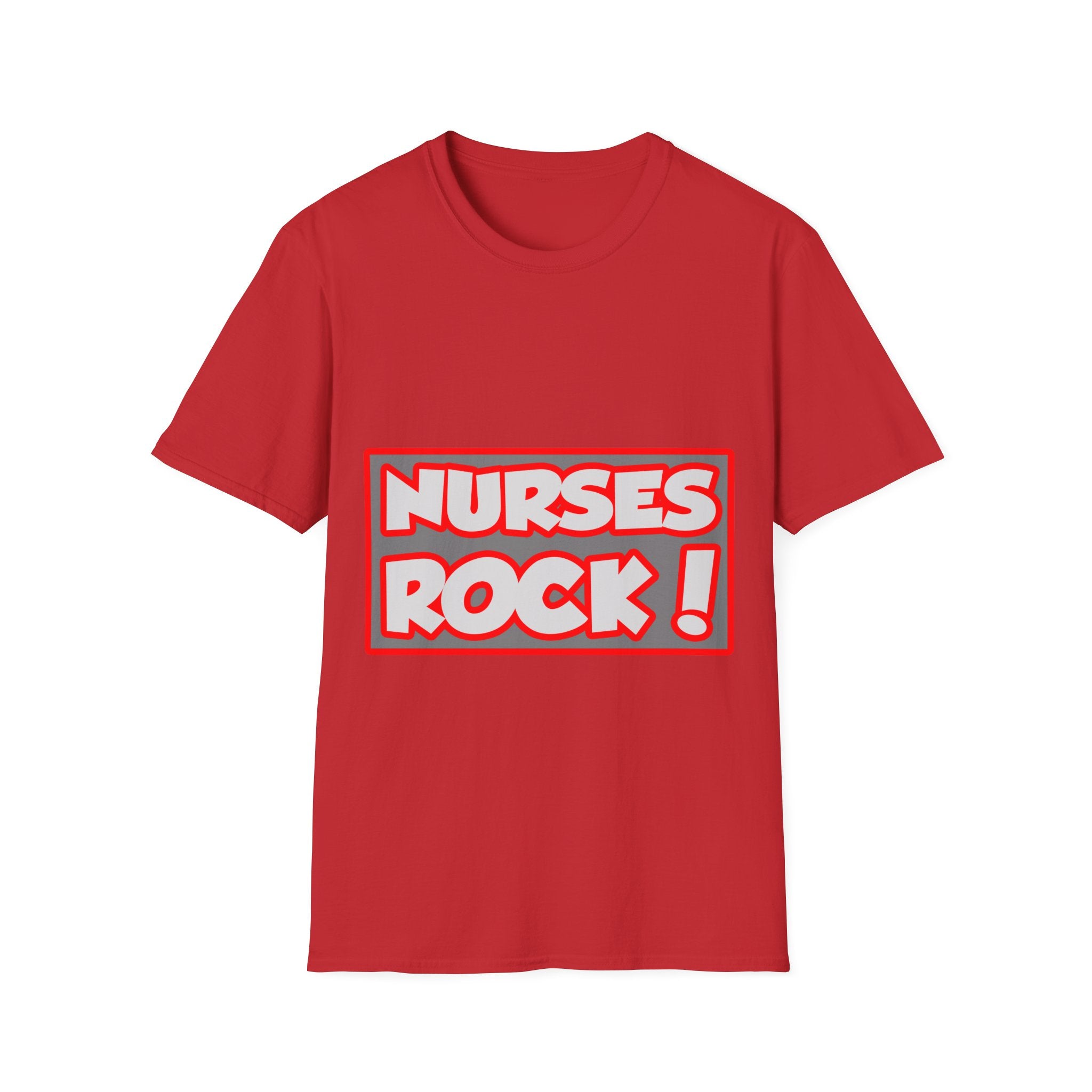 Nurses Rock! - Unisex Softstyle T-Shirt