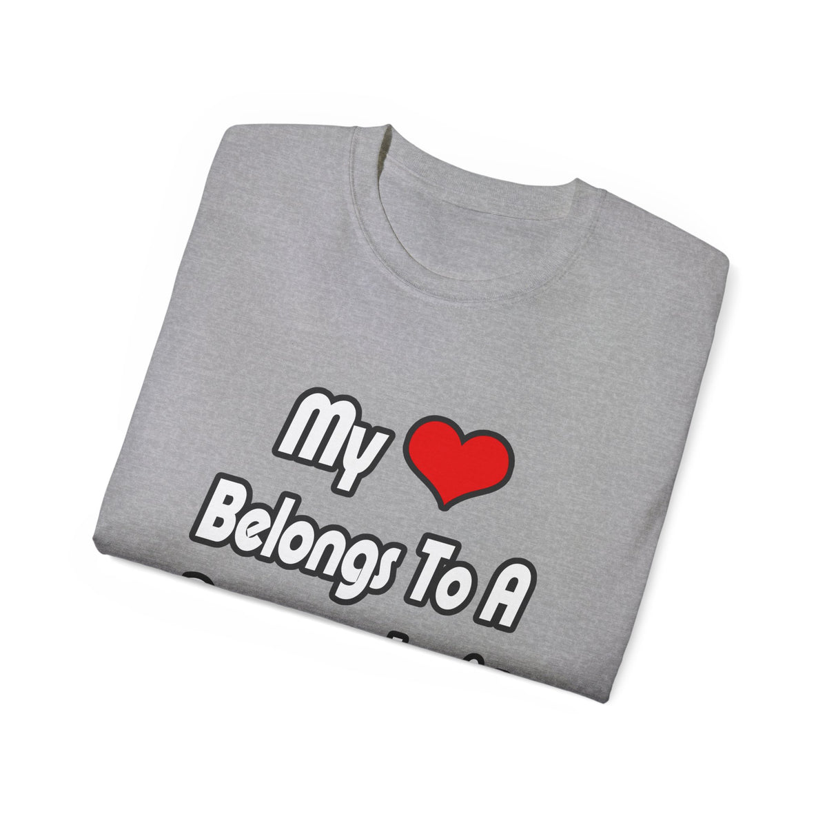 My Heart Belongs To A Dermatologist - Unisex Ultra Cotton Tee