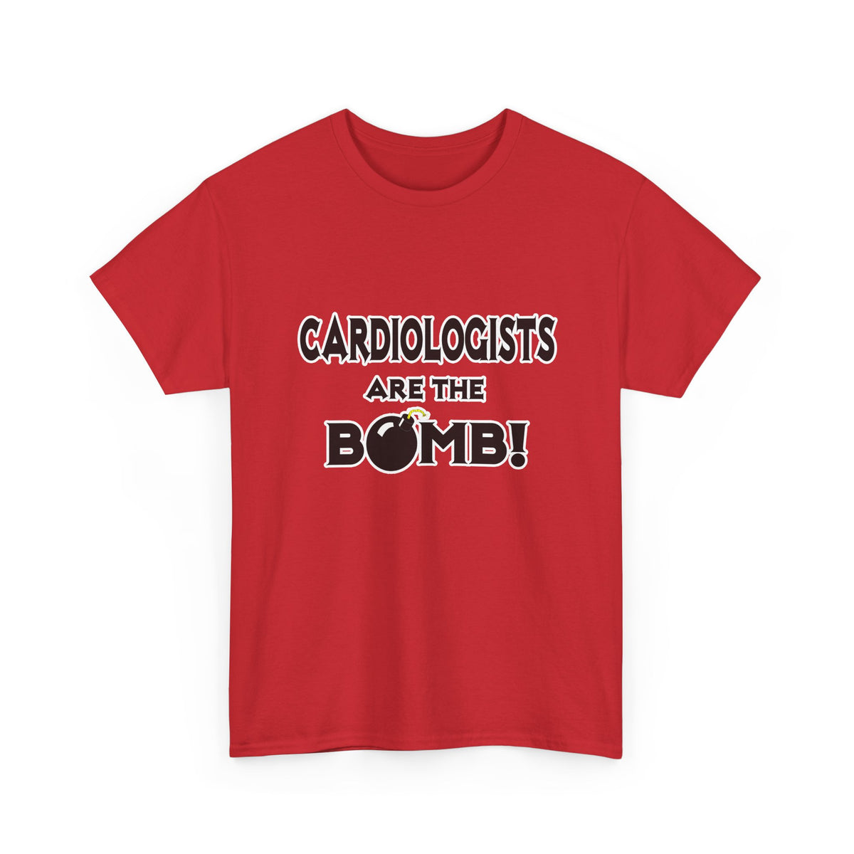 Cardiologists Are The Bomb! - Unisex Heavy Cotton Tee