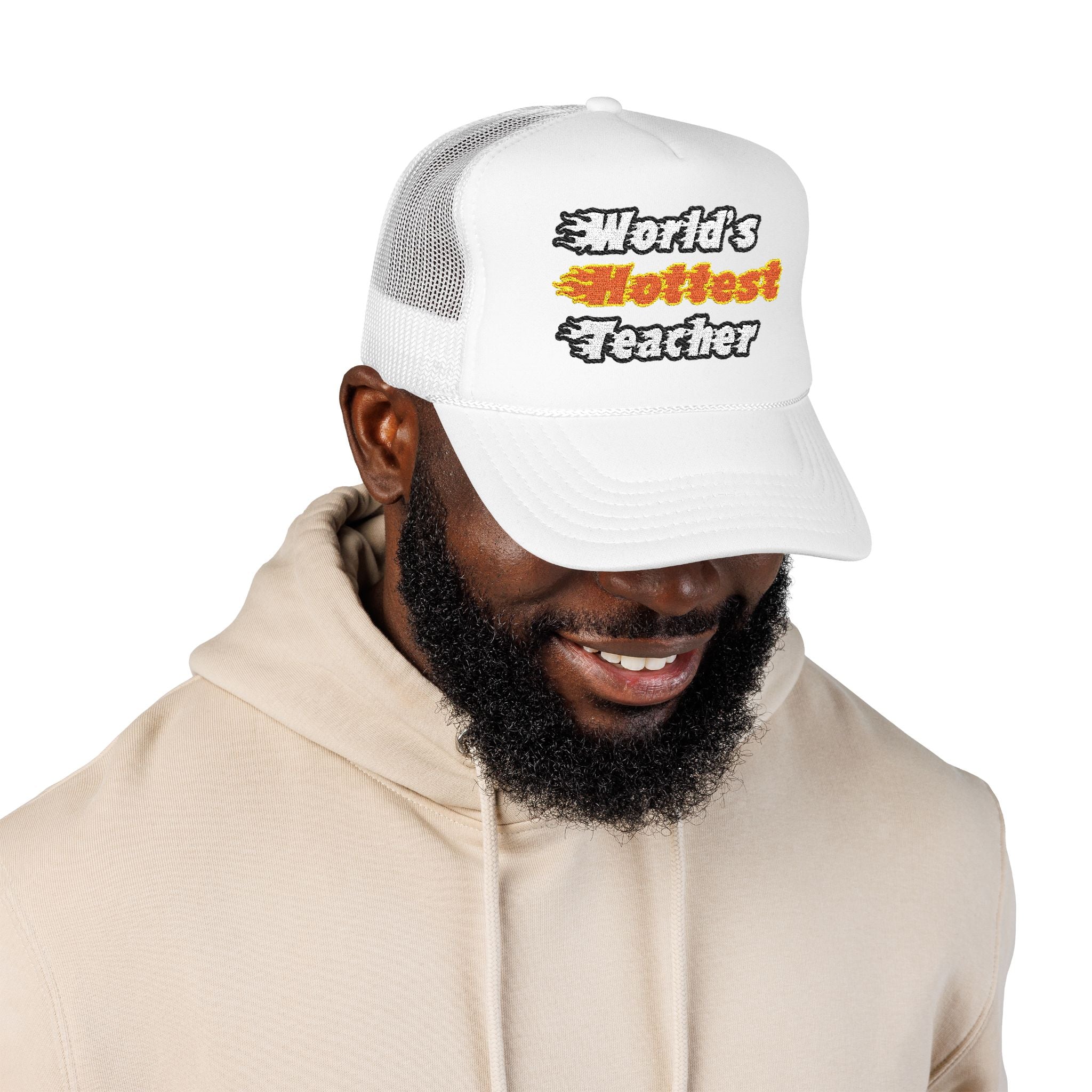 World's Hottest Teacher - Foam Trucker Hat
