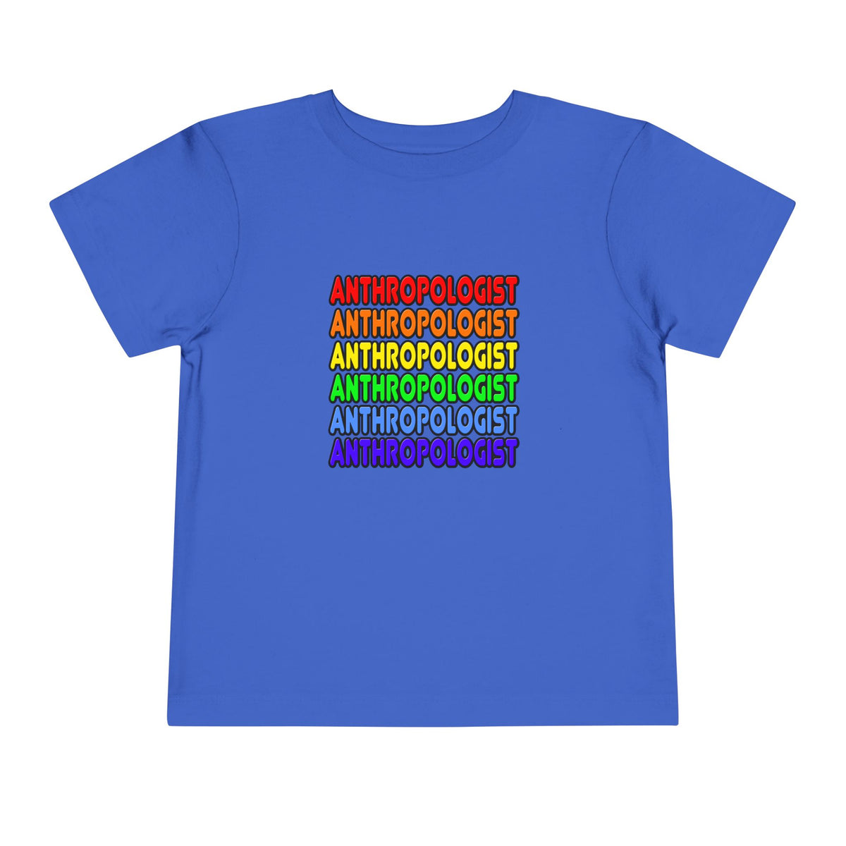 Rainbow Anthropologist - Toddler Short Sleeve Tee